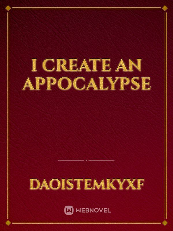I create an appocalypse Book