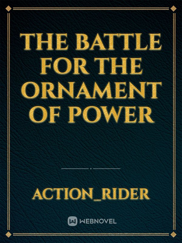 The battle for the ornament of power Book