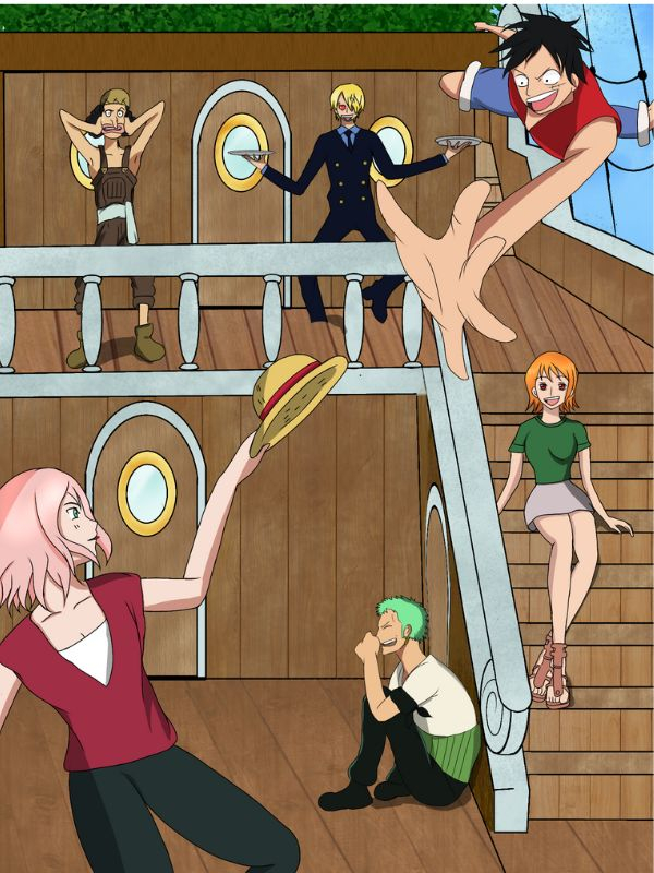 Naruto X One piece  Anime running, Anime characters, Anime crossover