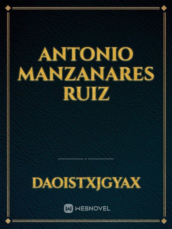 Antonio Manzanares Ruiz