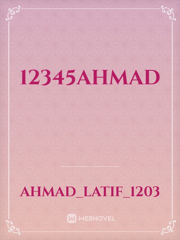 12345ahmad Book