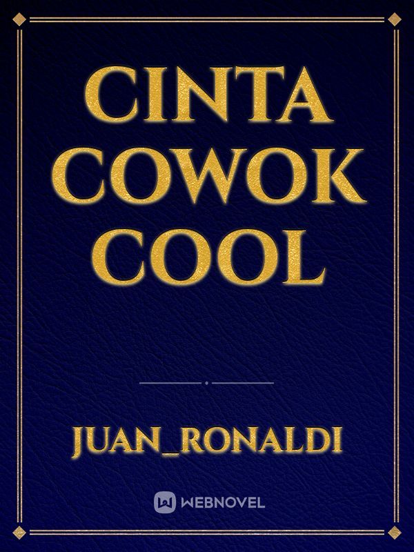 cinta cowok cool Book