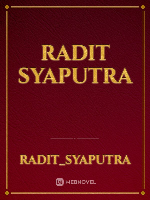 Radit Syaputra Book
