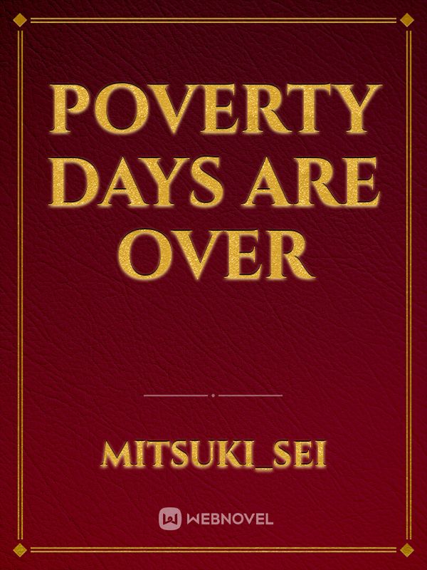 Poverty Days Are Over Book