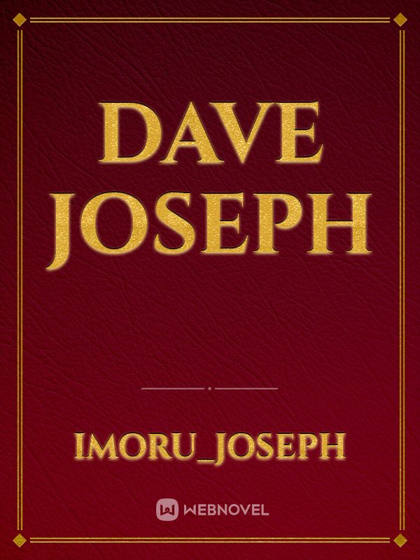Dave Joseph Book