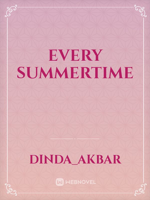 Every Summertime Book