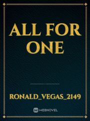 ALL FOR ONE Book