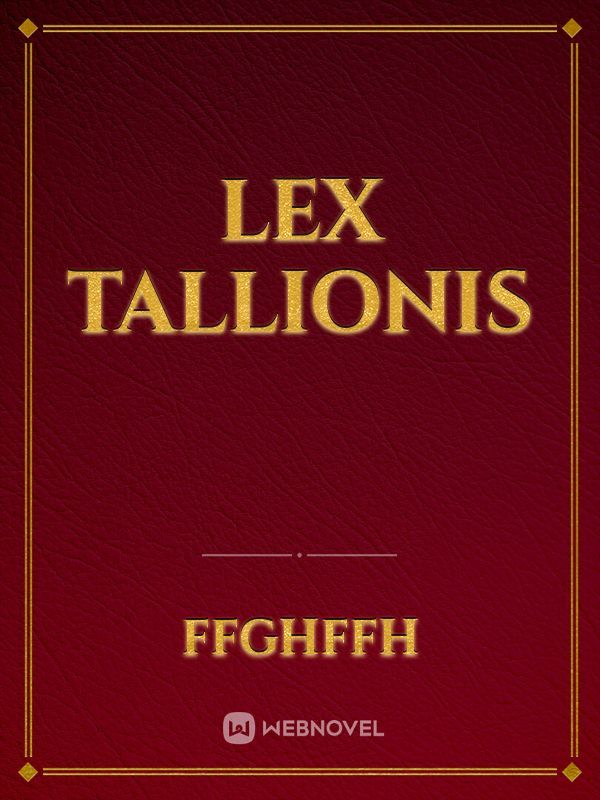 Lex Tallionis