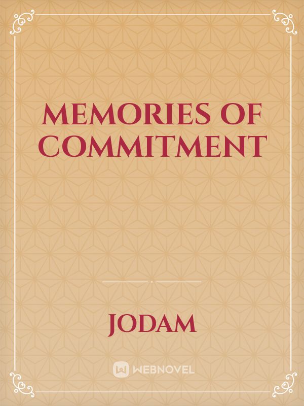 Memories of Commitment Book