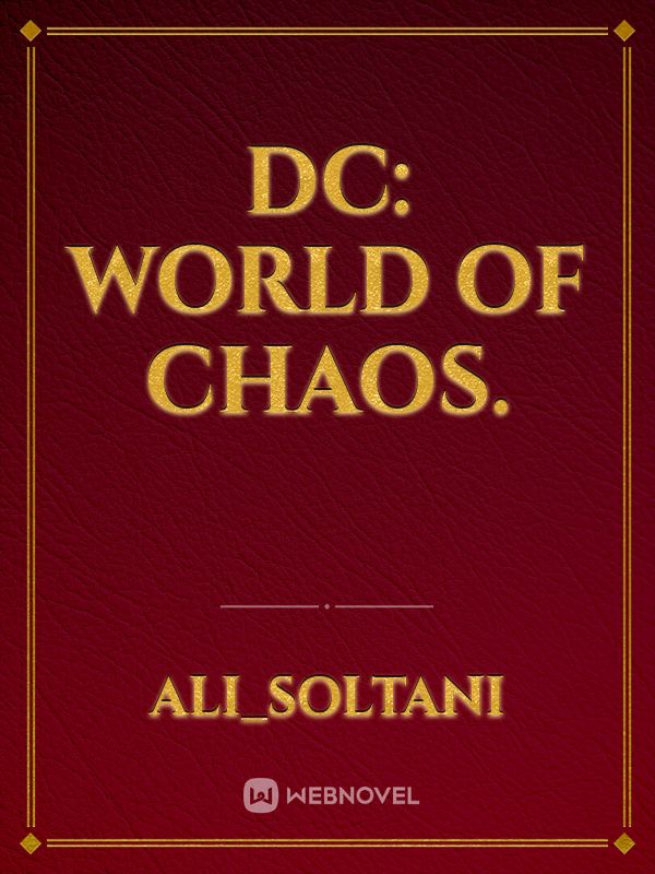 DC: World of chaos. Book