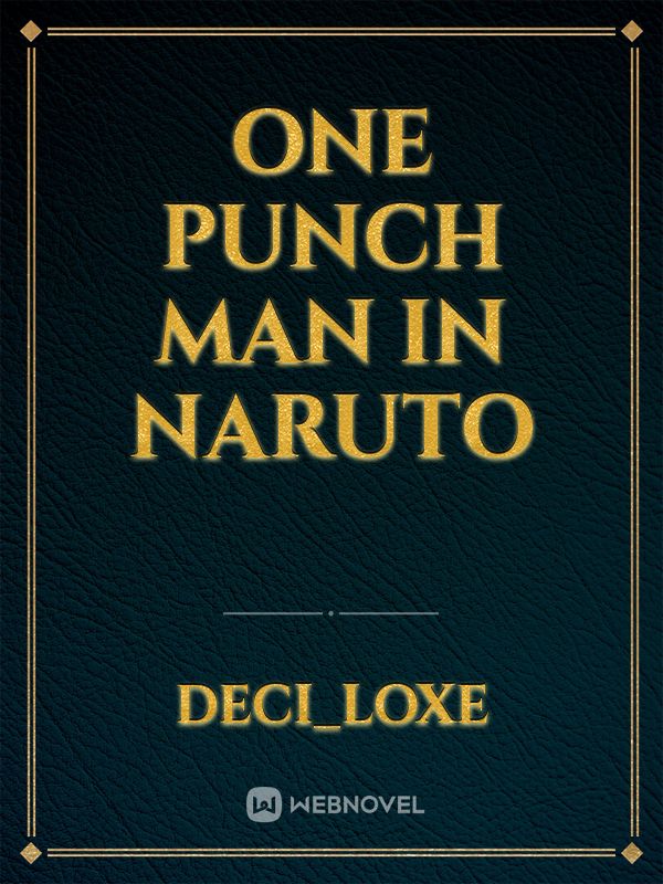 One Punch Man in Naruto Book