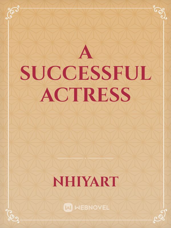 A successful actress Book