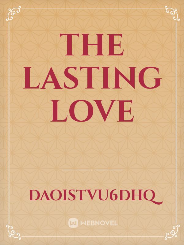 The Lasting Love Book