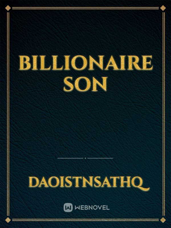 Billionaire son Book