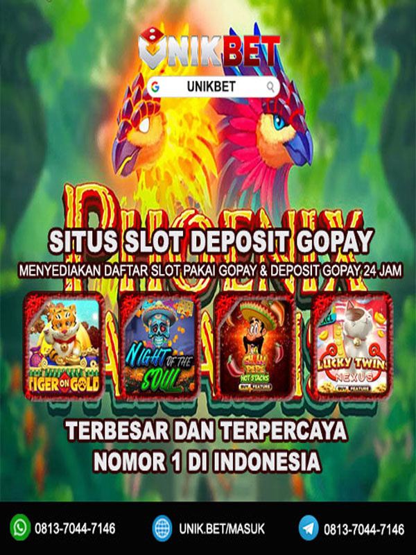 Unikbet | Situs Slot Deposit Gopay Nomor 1 Terbesar Di Indonesia