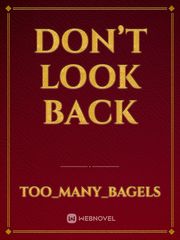 Don’t look back Book