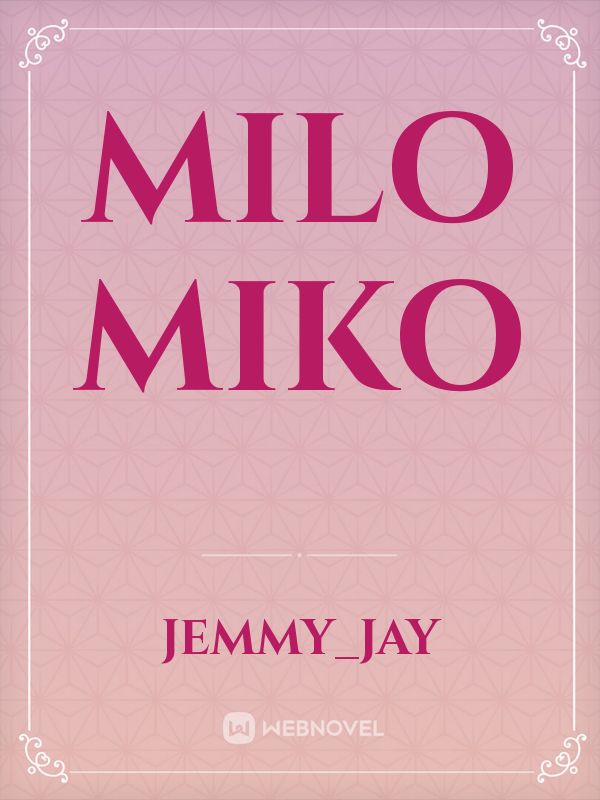 Milo miko Book