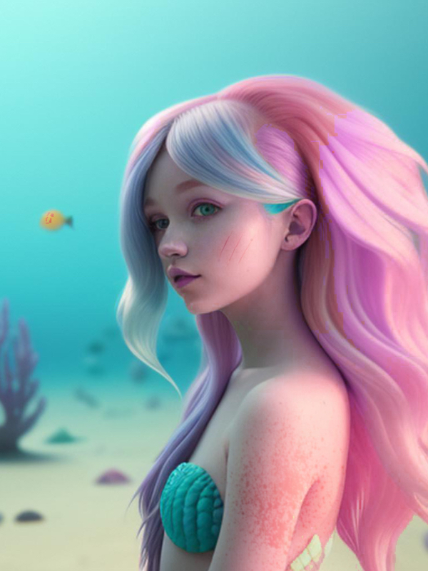 Beneath the Waves: A Little Mermaid Tale