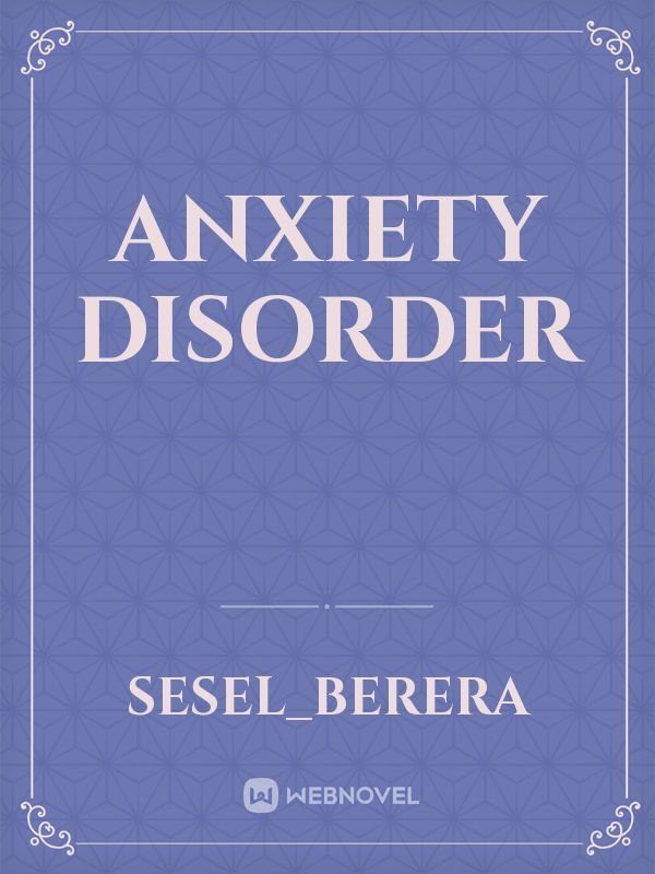 anxiety disorder Book