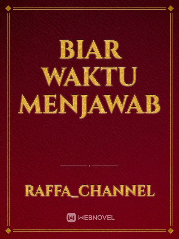 BIAR WAKTU MENJAWAB Book