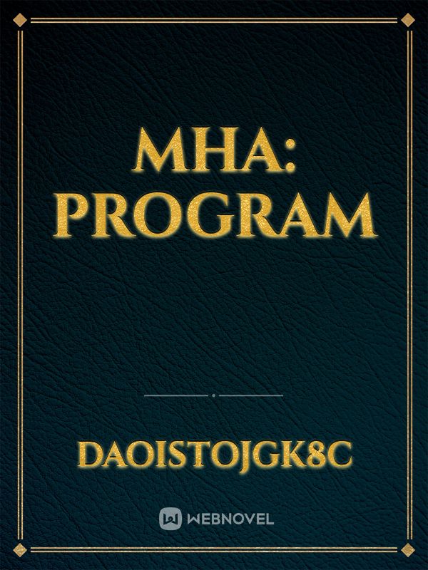 MHA: PROGRAM Book