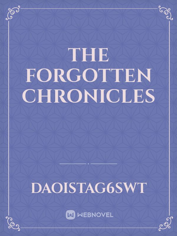 The Forgotten Chronicles Book