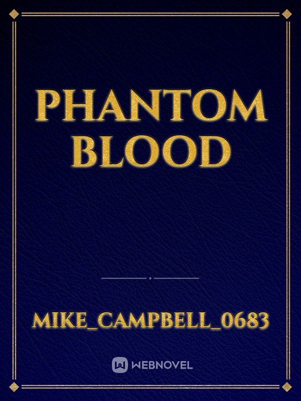 Phantom blood Book