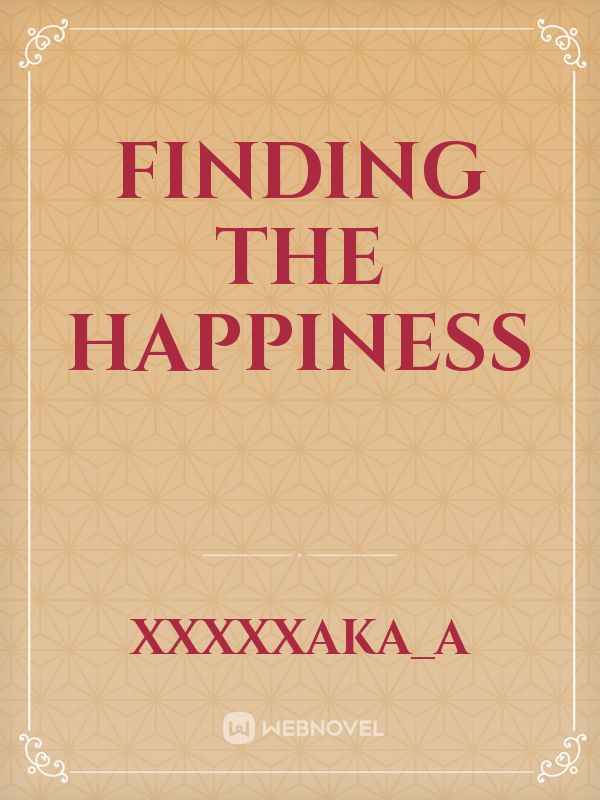 Finding the happiness Book