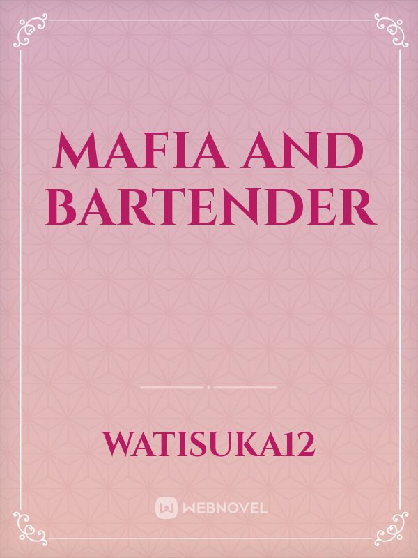 MAFIA AND BARTENDER Book