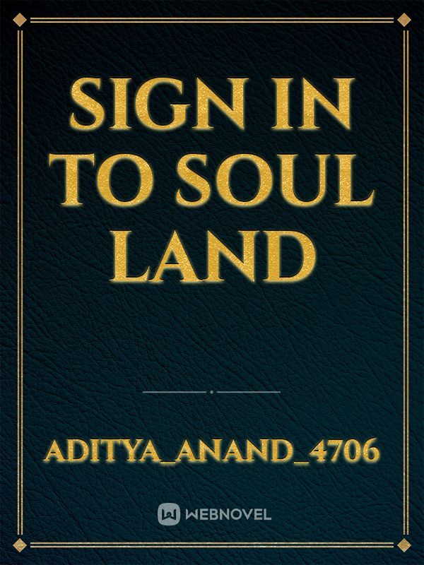 Sign in to soul land