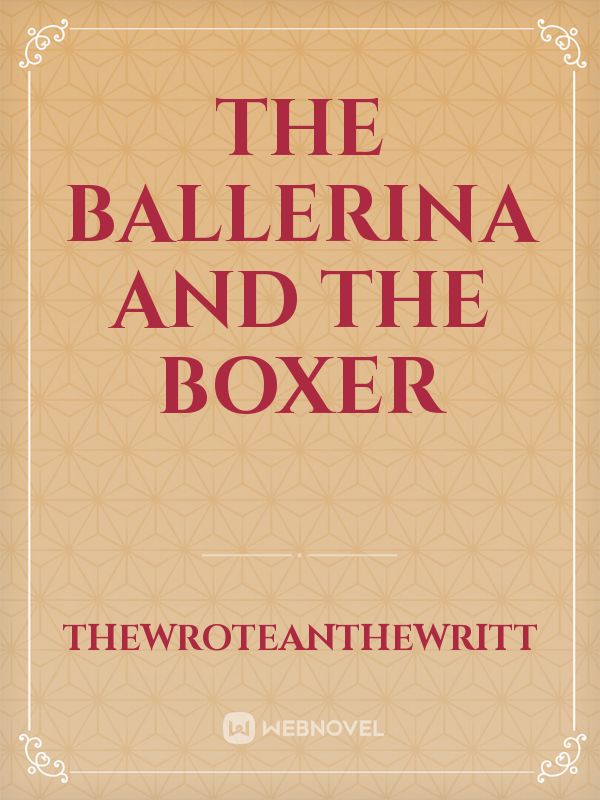The Ballerina And The Boxer Book