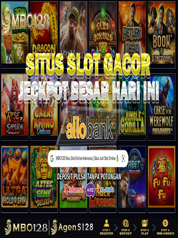 MBO128 Situs Slot Gacor Jeckpot Besar Hari Ini Allo Bank Book
