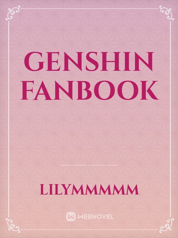 Genshin fanbook Book