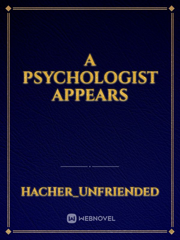 A psychologist appears Book