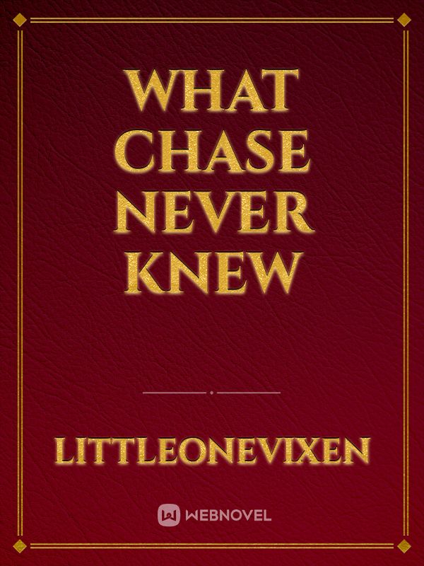 What Chase Never Knew Book