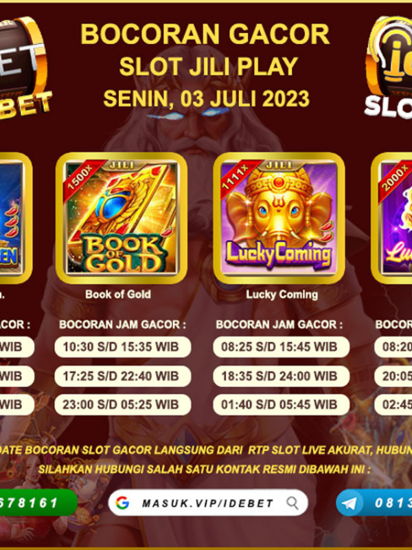 IDEBET : Situs Slot Jili Deposit Allobank 24 Jam