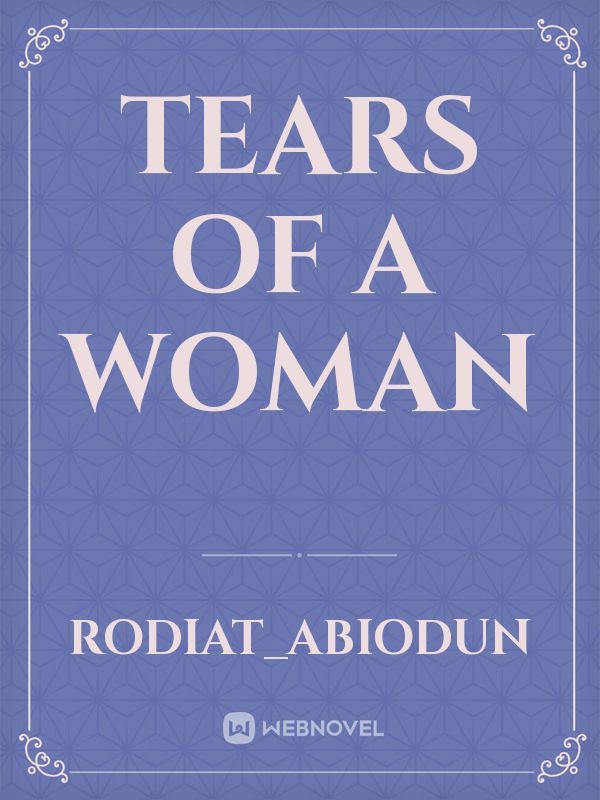 Tears of a woman
