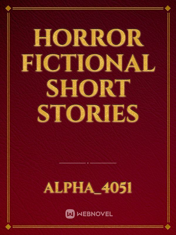 horror fictional short stories