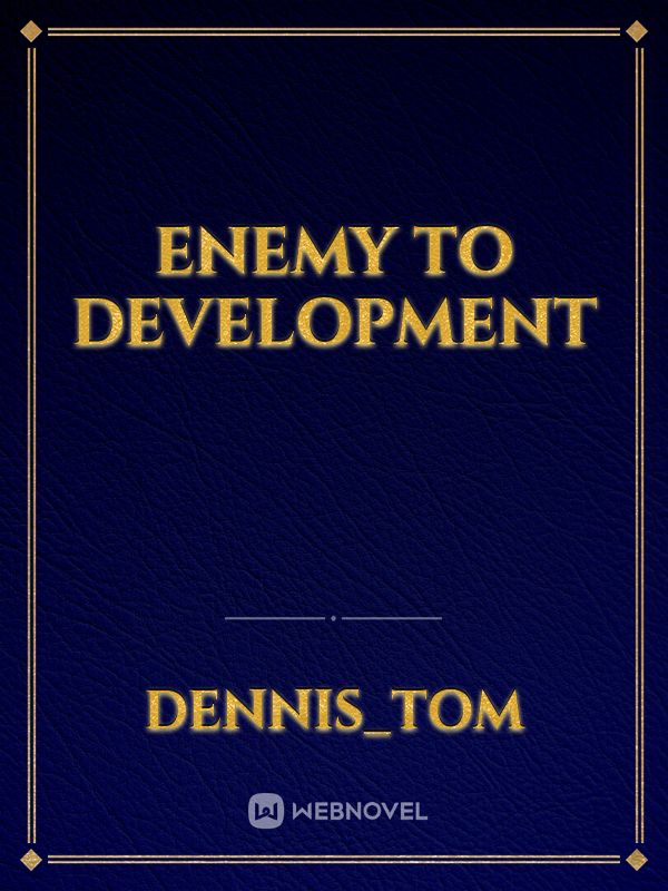 Enemy to development Book
