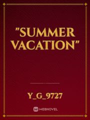 "Summer Vacation" Book