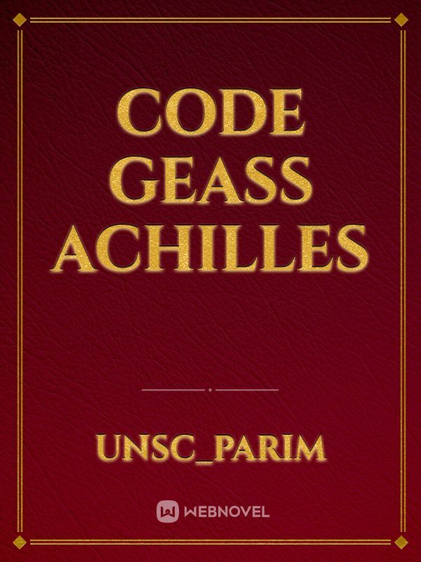 code geass Achilles Book