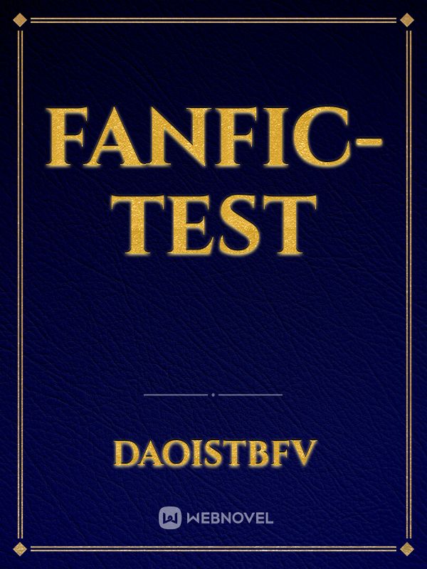 fanfic-test Book