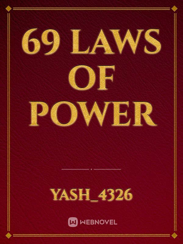 69 laws of power Book