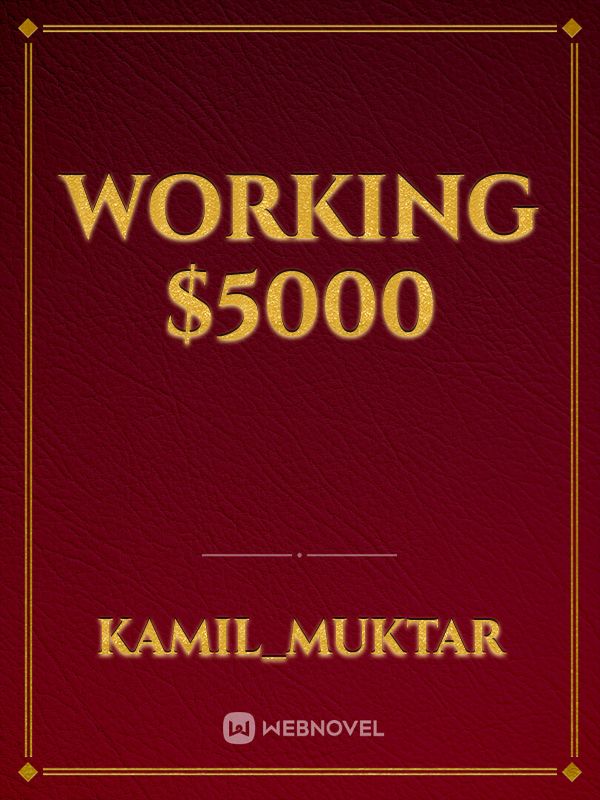 working $5000 Book