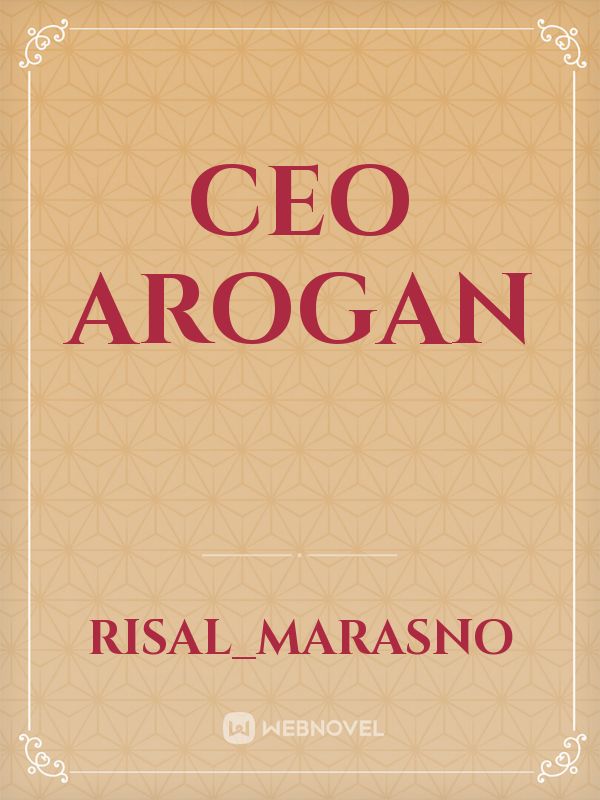 CEO Arogan Book