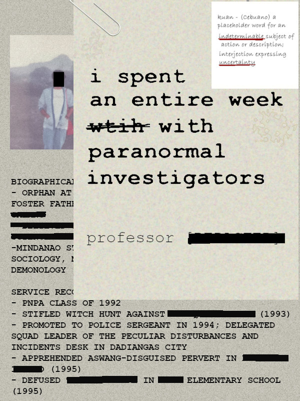 I spent an entire week with paranormal investigators Book
