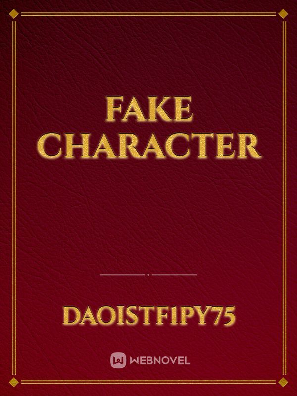 fake character