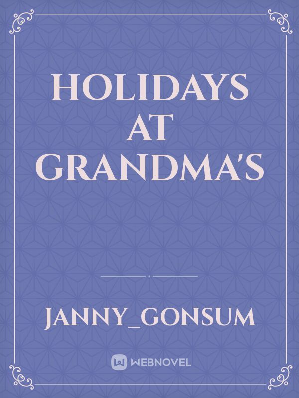 Holidays At Grandma's Book