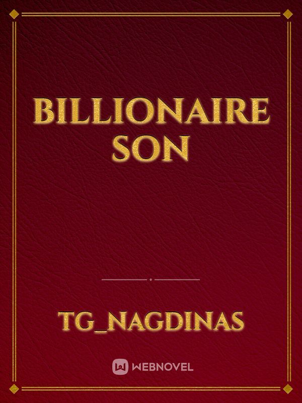 billionaire son Book