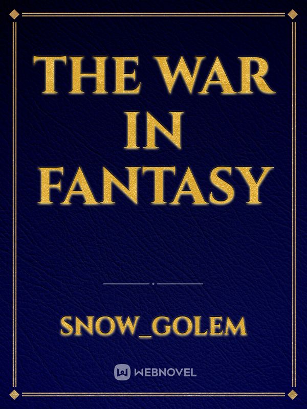 The War in Fantasy Book